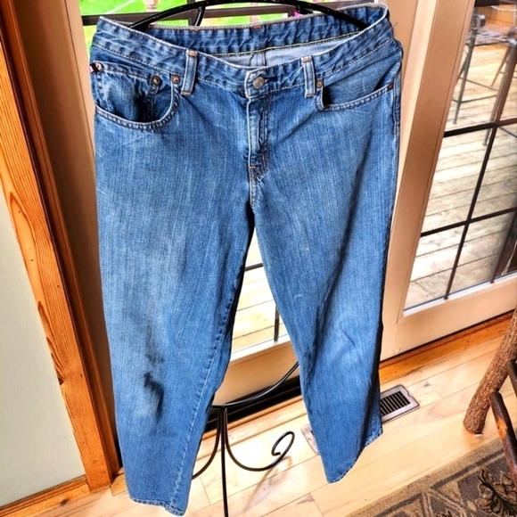 Ralph Lauren Classic Fit 100% Cotton Sz. 6 x 32 Blue Jeans - Picture 1 of 13